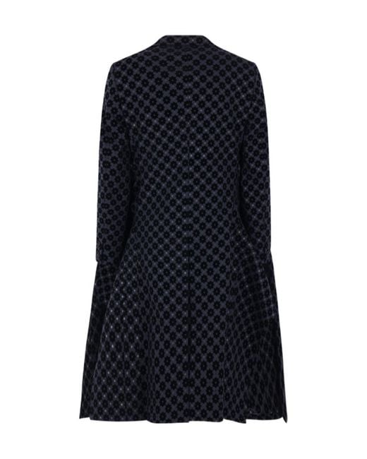 Comme des Garçons Blue Comme Des Garçons Homme Plus Jacquard Single-Breasted Coat for men