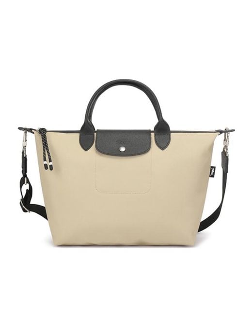 Longchamp Metallic Medium Handle Shoulder Bag