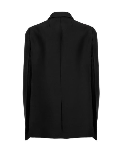Khaite Black Crittan Tailored Blazer