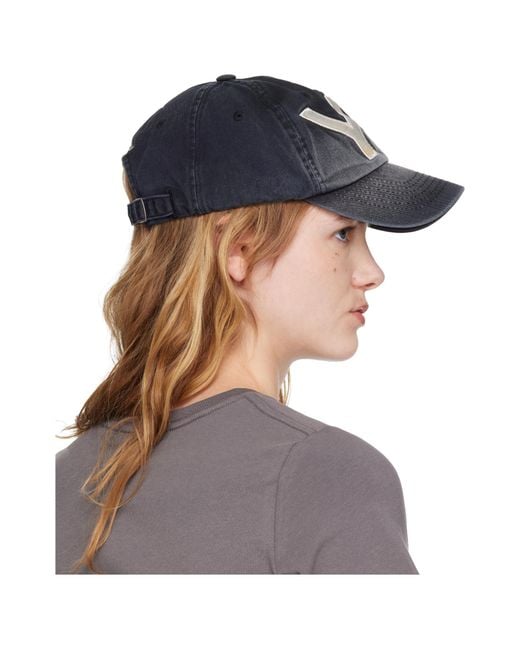 OPEN YY Gray Yy Gradient Ball Baseball Cap