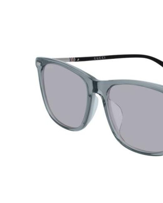 Gucci Metallic Logo Details Sunglasses for men