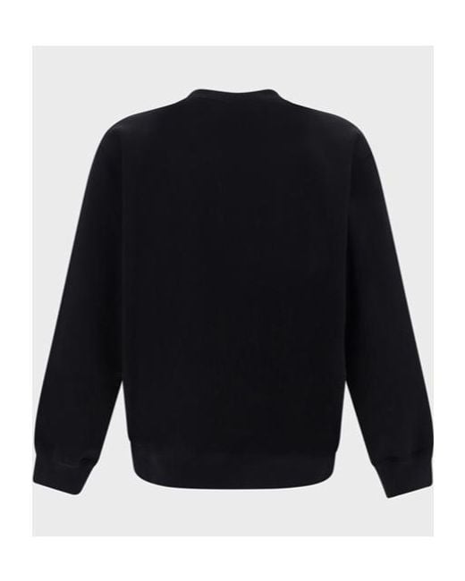 Carhartt Blue Logo Embroidered Crewneck Sweatshirt for men