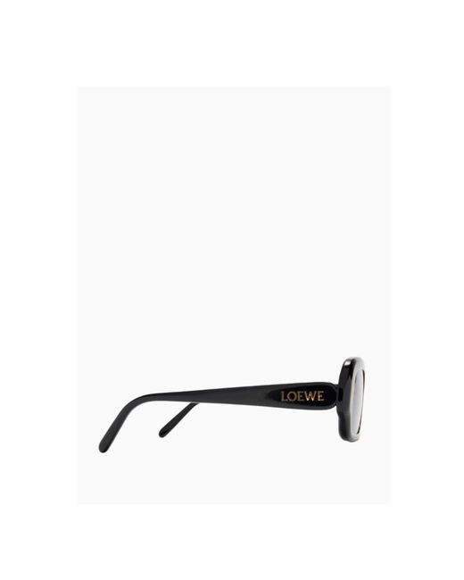 Loewe White Rectangular Sunglasses