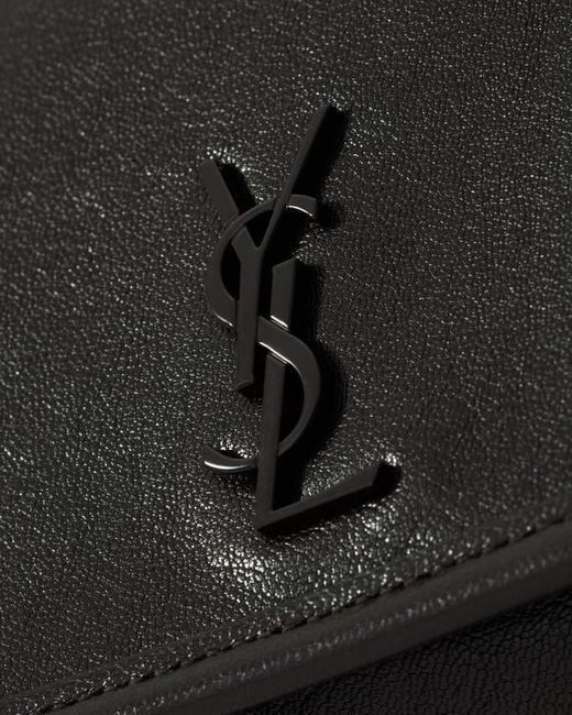 Saint Laurent White Niki Logo Shoulder Bag for men