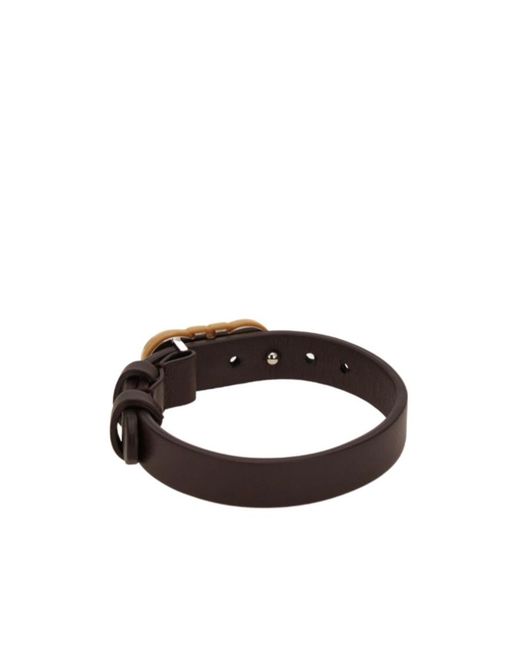 Ferragamo White Ferragamo Double Gancini Bracelet for men