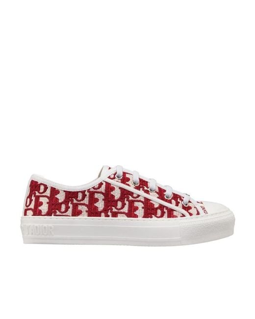Dior Red Walk'N' Sneaker