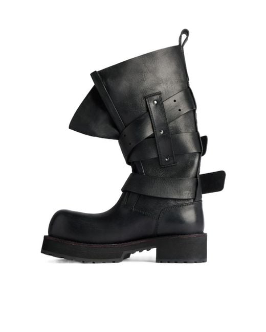 Balenciaga Black Venom High Boot