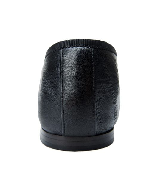 Alexander Wang Black Key-Detail Quilted Ballet Flats