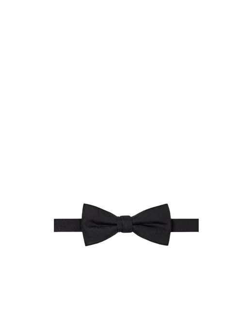 Gucci White Gg Cotton Silk Bow Tie for men