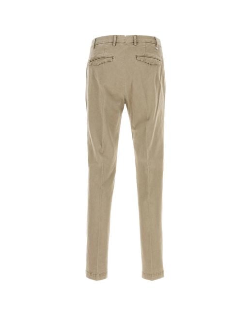 Pt Pantaloni Natural Cotton-Blend Trousers for men