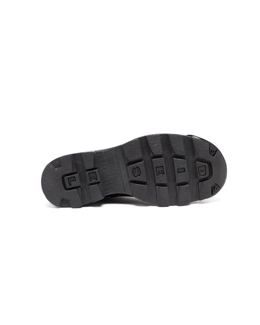 DIESEL Black D-Hammer Lace-Up Boots for men