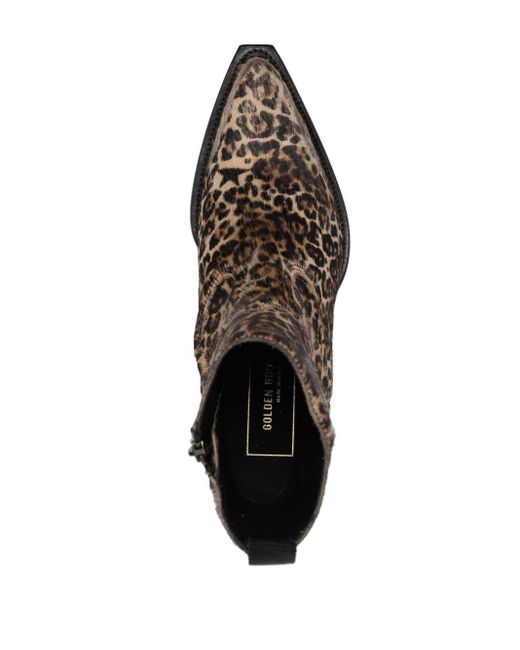 Golden Goose Deluxe Brand Brown Low Debbie Boots