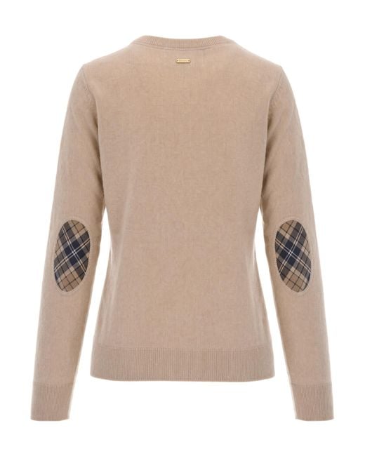 Barbour Natural Long-Sleeve Button-Front Cardigan