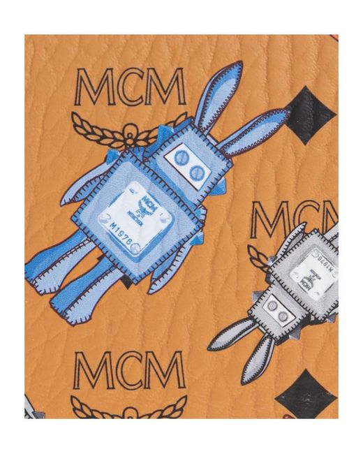 MCM Multicolor Logo Wallet for men