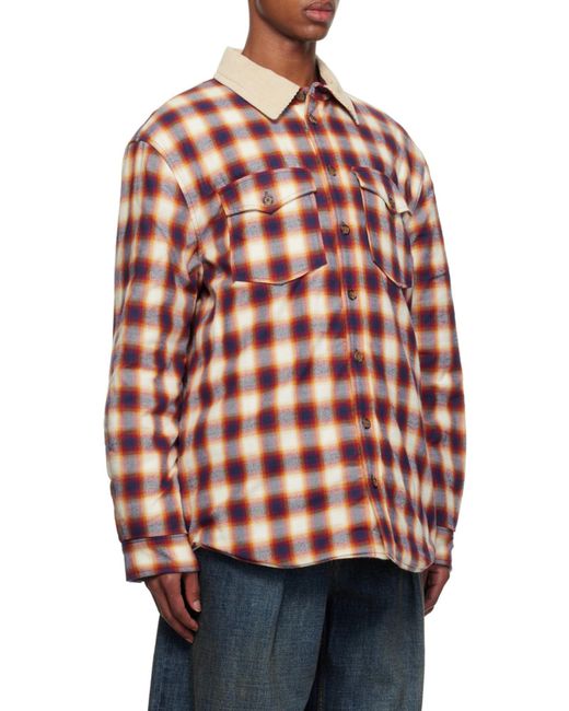 Isabel Marant Red Steeve Shirt Jacket for men