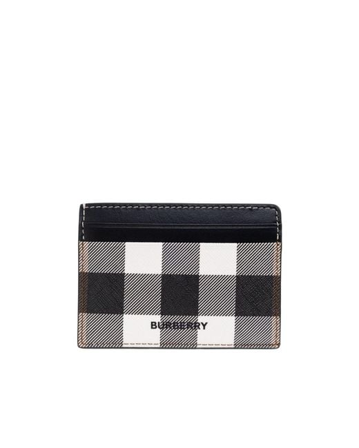 Burberry Black Case For Cards for men