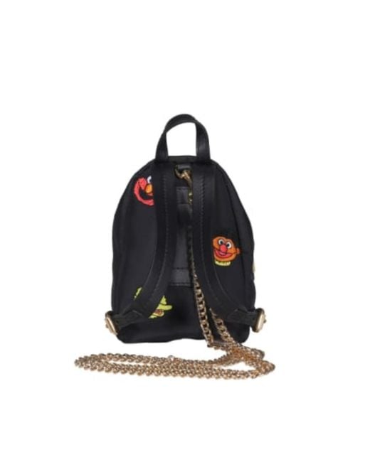 Moschino Multicolor Logo-Patch Mini Bag