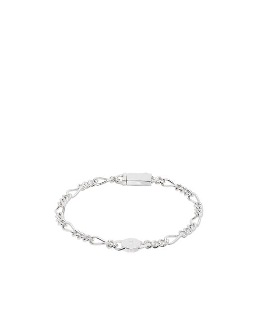 NUMBERING White Chain Bracelet for men
