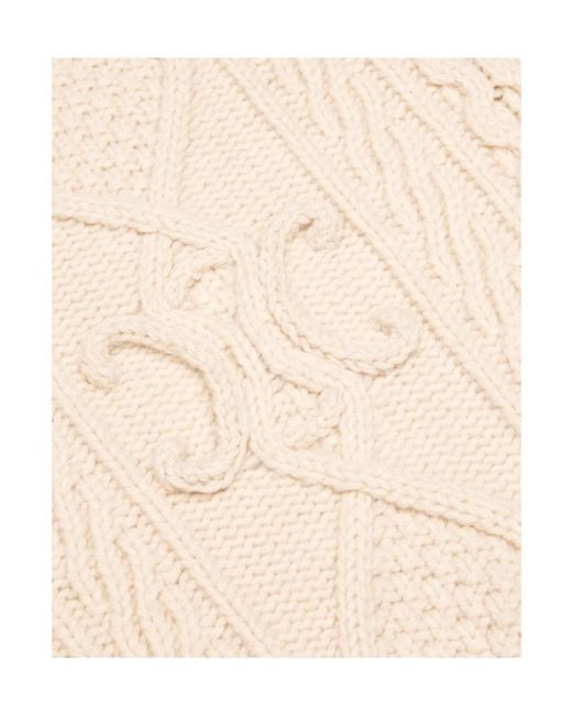 Céline Natural High Neck Sweater