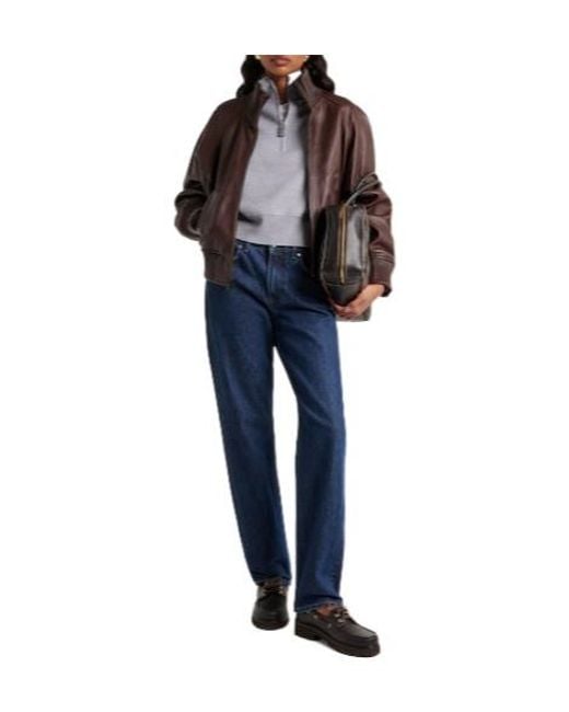 Polo Ralph Lauren Brown Short Flight Jacket