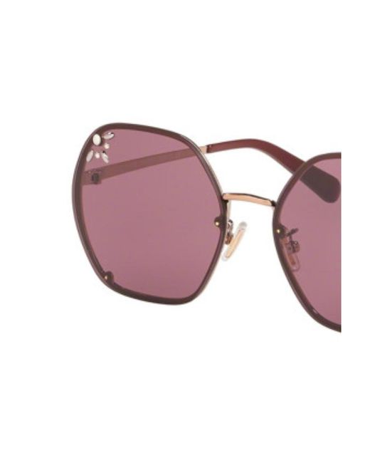 COACH Pink Logo Sunglasses