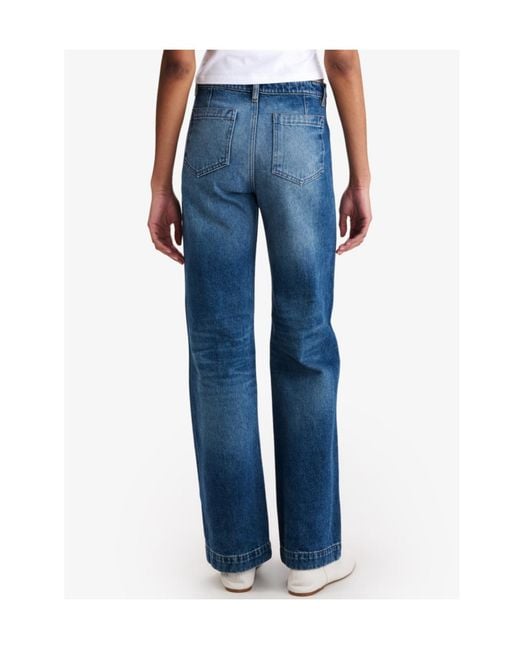 A.P.C. Blue Victoria Straight-Leg Jeans