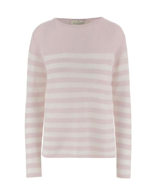 Bruno Manetti Multicolor Striped Cashmere Knitwear