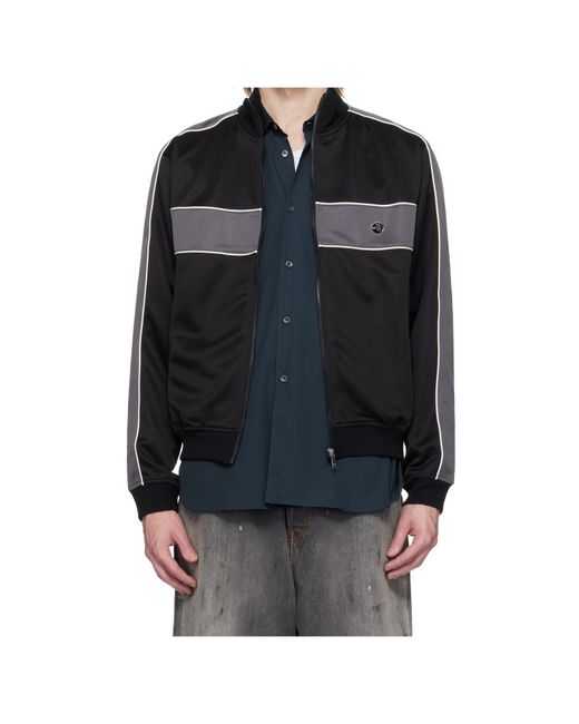 Ambush Black Long Sleeve Casual Jacket for men