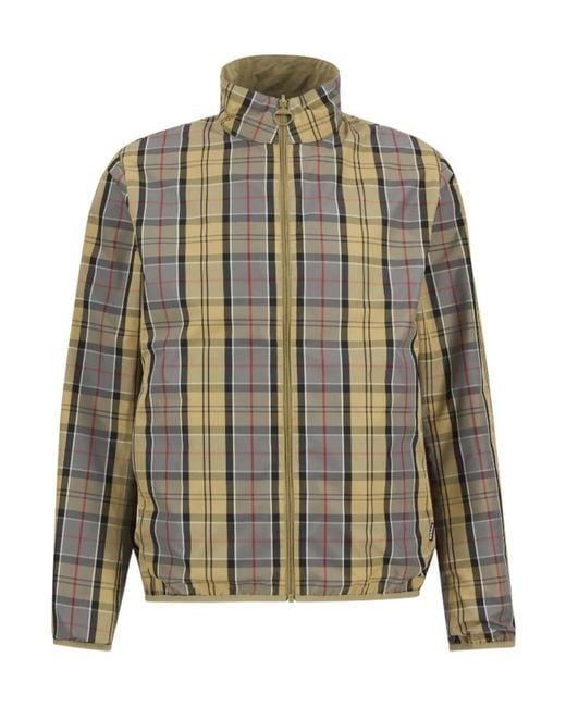 Barbour Green Reversible Korbel Showerproof Jacket for men