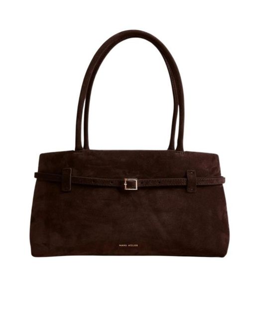 MANU Atelier Brown Le Cambon East West Shoulder Bag