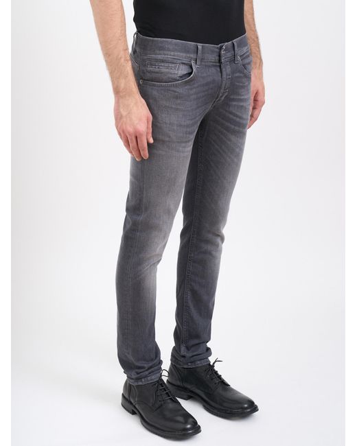 Dondup Black Pants for men