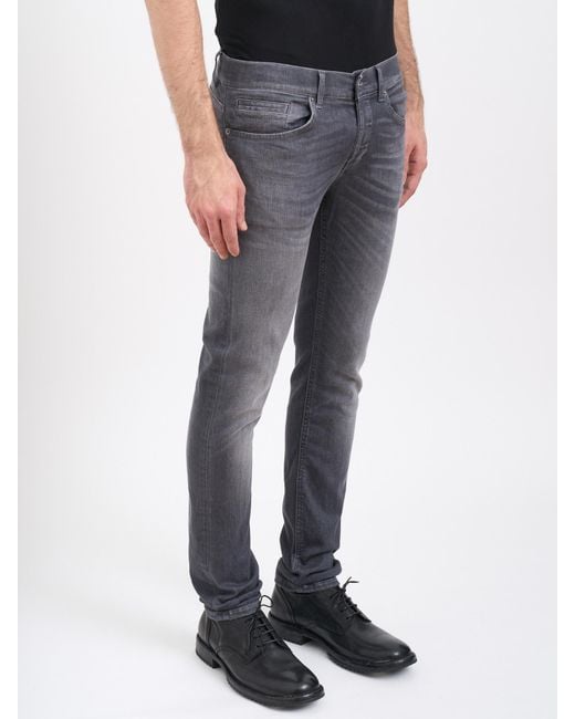 Dondup Black Pants for men