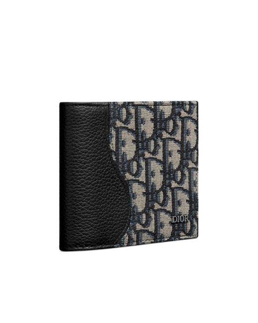 Dior Black Saddle Wallet for men