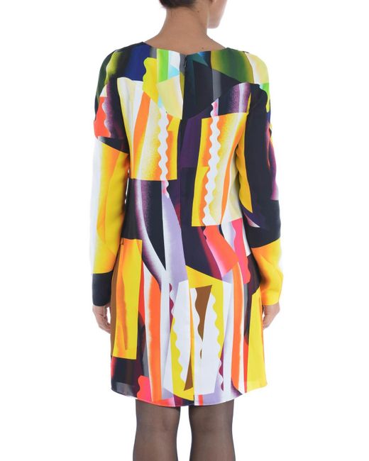 KENZO Orange Striped Dress