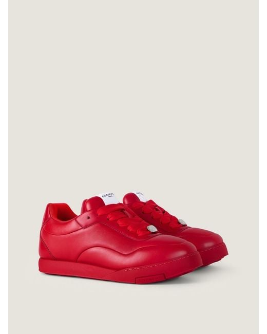 Givenchy Red Puffy Yard Sneakers for men