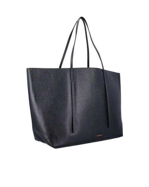 By Malene Birger Black Double-Handled Shoulder Bag