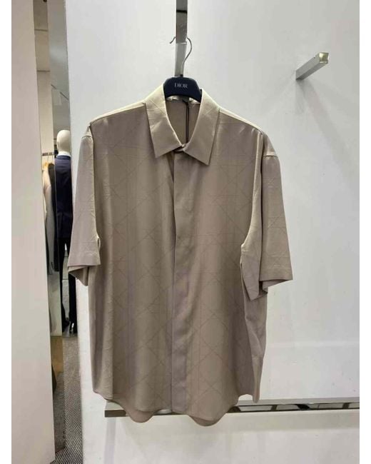 Dior White Homme Icons Short-Sleeved Shirt for men
