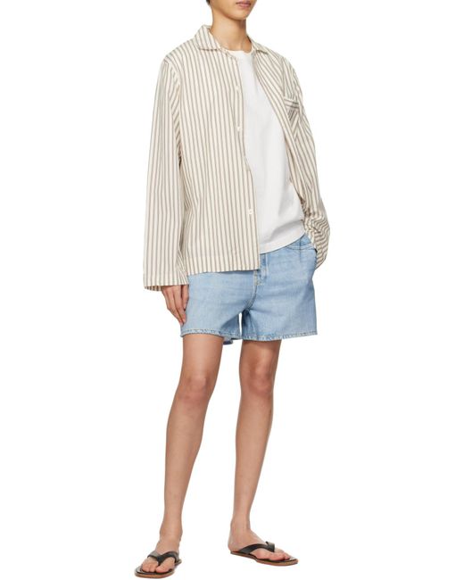 Rag & Bone Blue Miramar Denim Shorts
