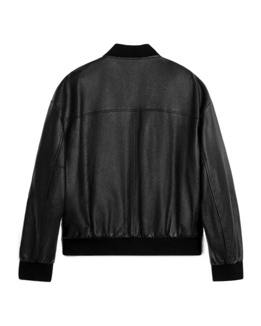 Céline Black Calf Leather Jacket