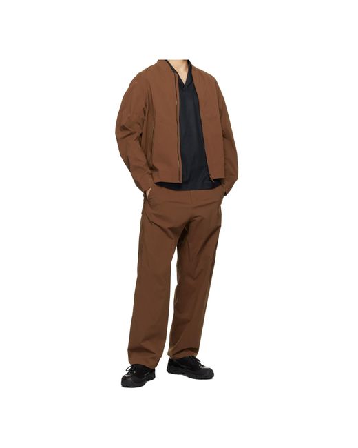 Veilance Brown Spere Lt Overalls for men