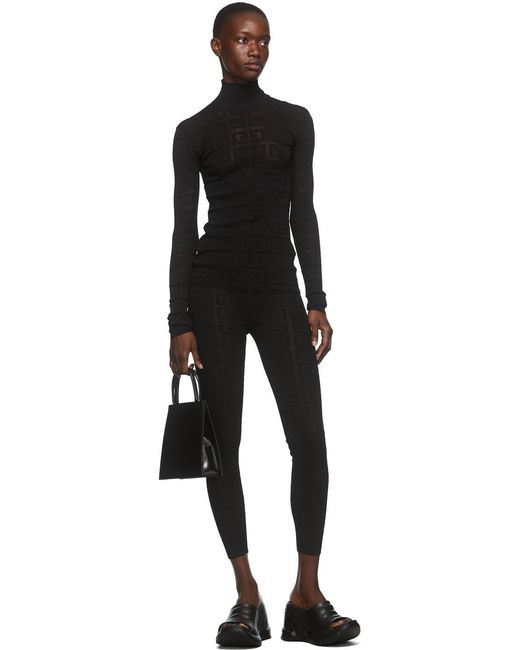 Givenchy Black Legging Pants