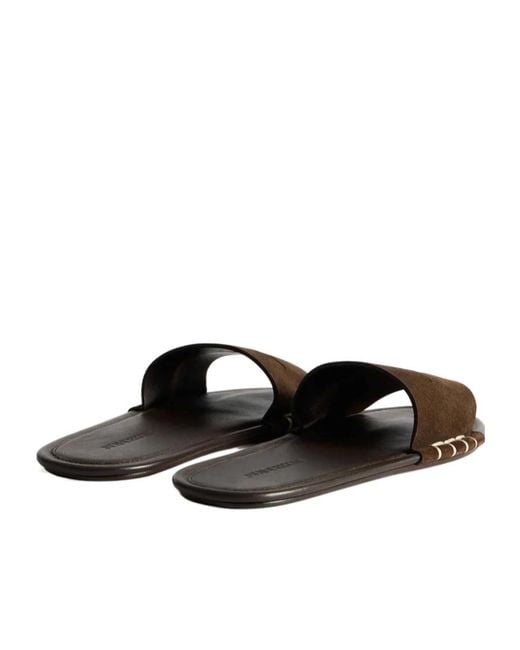 J.W. Anderson White Loafer Slide Mules for men