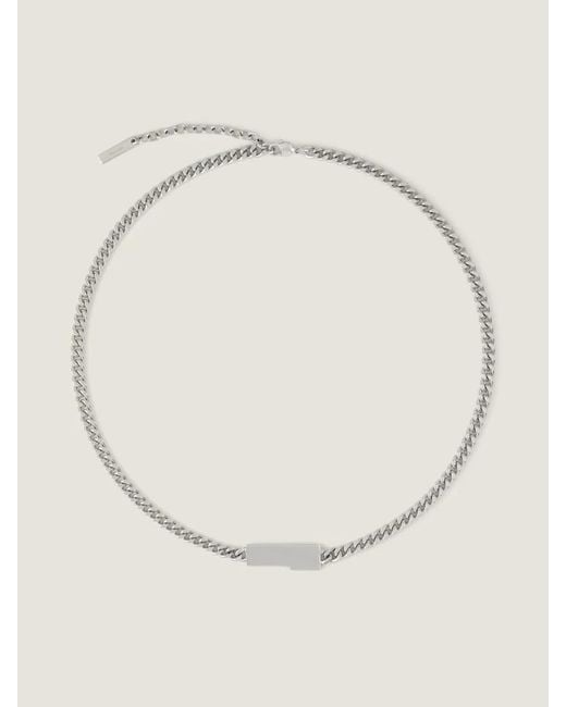 Givenchy Metallic Tape Necklace for men