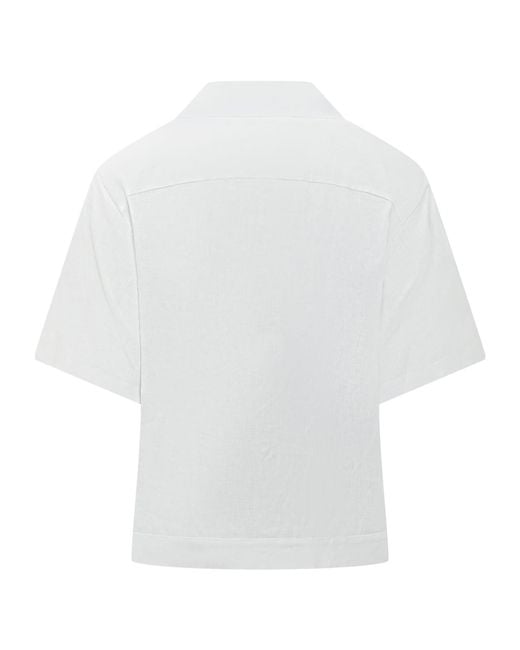 DSquared² White Regular Stripes Shirt for men