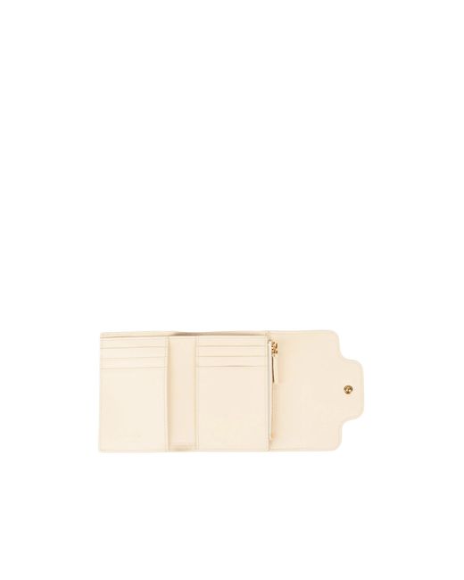 Marni Natural Crocodile-Embossed Wallet