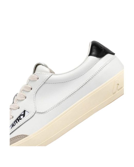 Autry White Windscape Low Sneakers for men