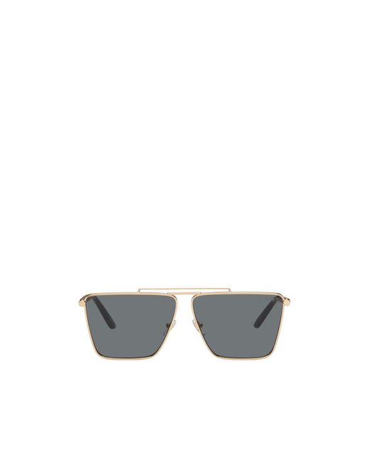 Versace White Adjustable Nose Rest Sunglasses for men