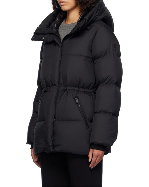 Mackage Black Long-Sleeved Down Jacket