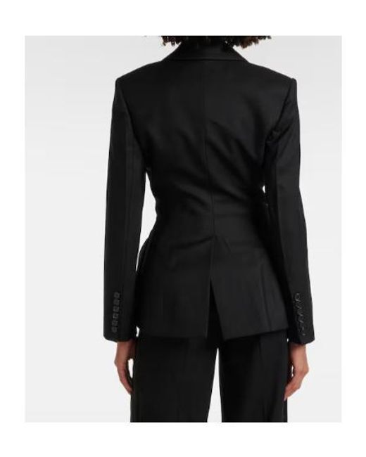 Nina Ricci Black Wool Gabardine Blazer