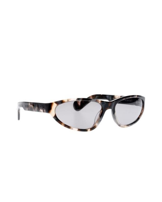 Moncler White Eyewear Cat-Eye Sunglasses for men